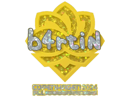 Sticker | b4rtiN (Glitter) | Copenhagen 2024
