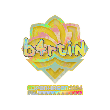 Sticker | b4rtiN (Holo) | Copenhagen 2024