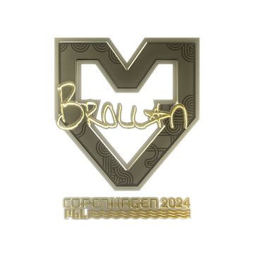 Sticker | Brollan (Gold) | Copenhagen 2024