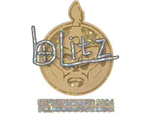 Sticker | bLitz (Glitter) | Copenhagen 2024