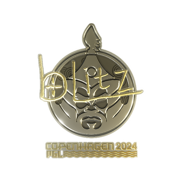 Sticker | bLitz (Gold) | Copenhagen 2024