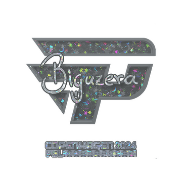 Sticker | biguzera (Glitter) | Copenhagen 2024