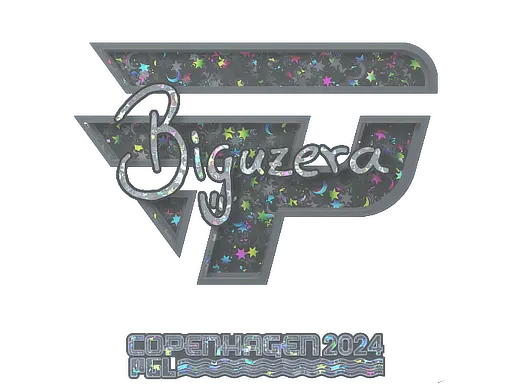Sticker | biguzera (Glitter) | Copenhagen 2024