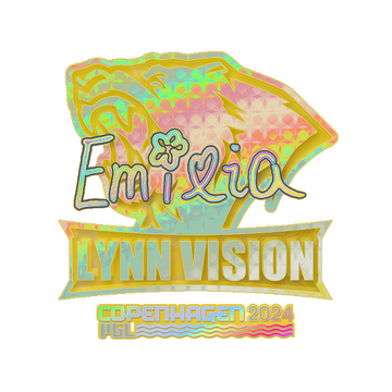 Sticker | EmiliaQAQ (Holo) | Copenhagen 2024