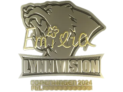 Sticker | EmiliaQAQ (Gold) | Copenhagen 2024