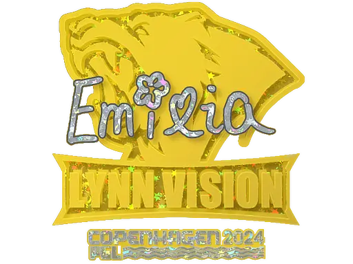 Sticker | EmiliaQAQ (Glitter) | Copenhagen 2024