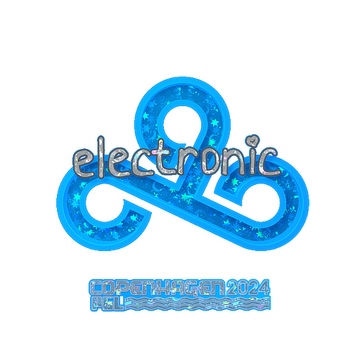 Sticker | electronic (Glitter) | Copenhagen 2024