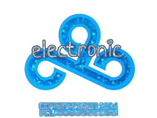 Sticker | electronic (Glitter) | Copenhagen 2024