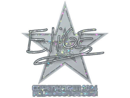 Sticker | EliGE (Glitter) | Copenhagen 2024