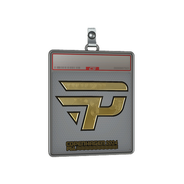 Sticker Slab | paiN Gaming (Gold) | Copenhagen 2024