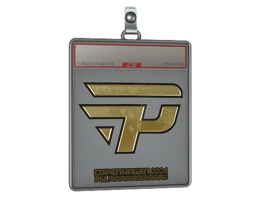 Sticker Slab | paiN Gaming (Gold) | Copenhagen 2024
