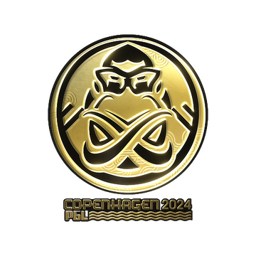 Sticker | ENCE (Gold) | Copenhagen 2024