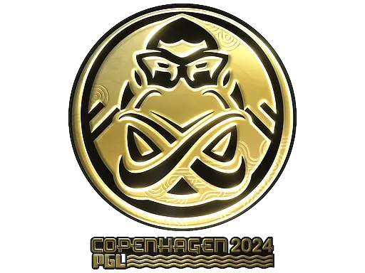 Sticker | ENCE (Gold) | Copenhagen 2024