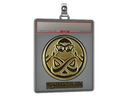 Sticker Slab | ENCE (Gold) | Copenhagen 2024