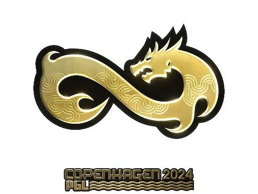 Sticker | Eternal Fire (Gold) | Copenhagen 2024