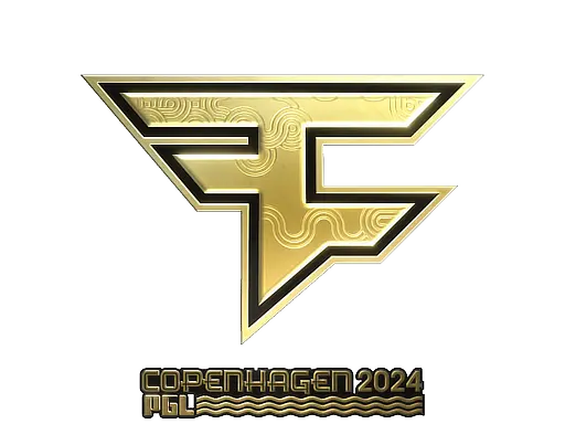 Sticker | FaZe Clan (Gold) | Copenhagen 2024