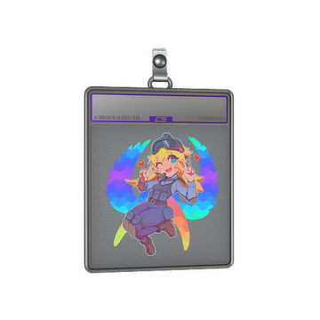 Sticker Slab | Kawaii CT (Holo)