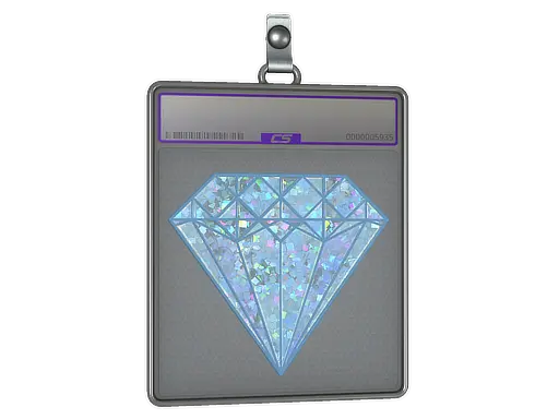 Sticker Slab | Blue Gem (Glitter)