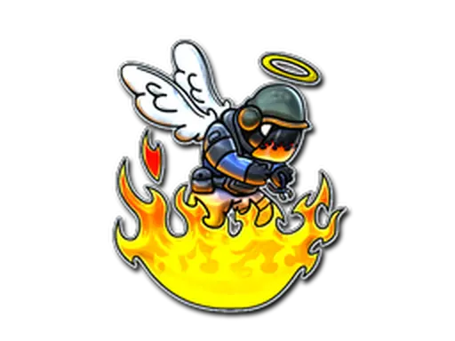 Sticker | In The Fire (Foil)