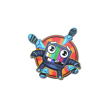 Sticker | TV On Mirage