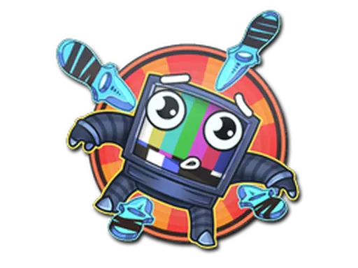 Sticker | TV On Mirage