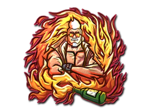 Sticker | Romanov's Fire (Foil)