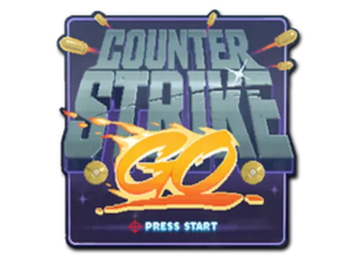 Sticker | Press Start