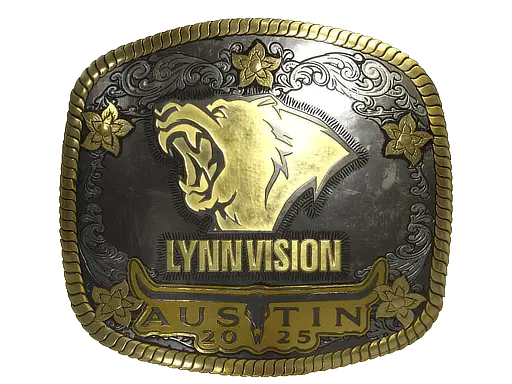 Sticker | Lynn Vision (Gold) | Austin 2025