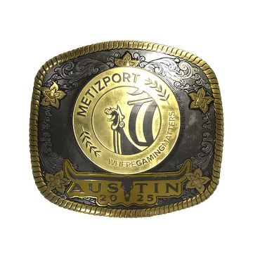Sticker | Metizport (Gold) | Austin 2025