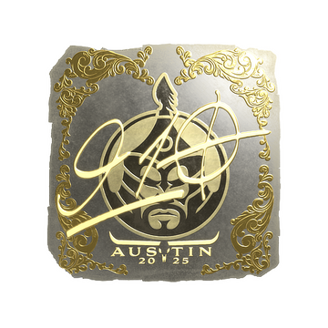 Sticker | 910 (Gold) | Austin 2025