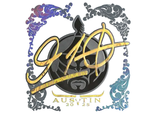 Sticker | 910 (Holo) | Austin 2025