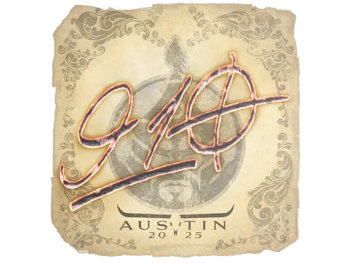 Sticker | 910 | Austin 2025