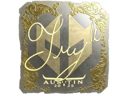 Sticker | TRY (Gold) | Austin 2025