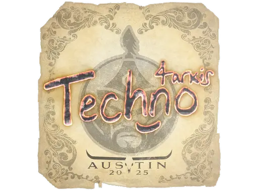 Sticker | Techno4K | Austin 2025