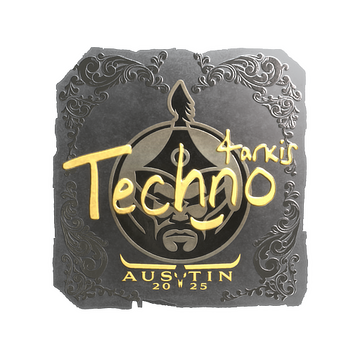 Sticker | Techno4K (Foil) | Austin 2025