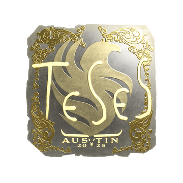 Sticker | TeSeS (Gold) | Austin 2025