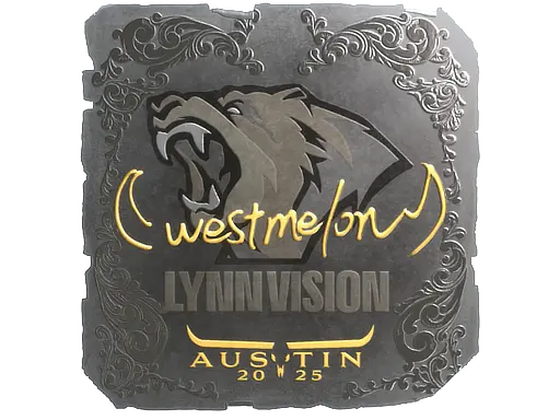 Sticker | westmelon (Foil) | Austin 2025