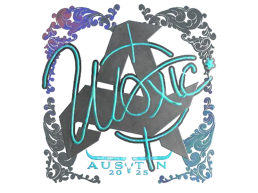 Sticker | woxic (Holo) | Austin 2025