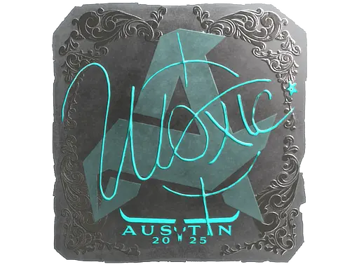 Sticker | woxic (Foil) | Austin 2025