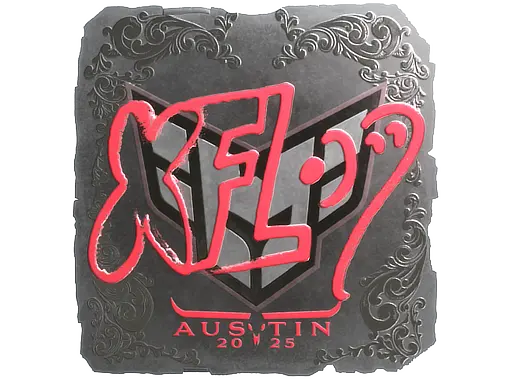 Sticker | xfl0ud (Foil) | Austin 2025