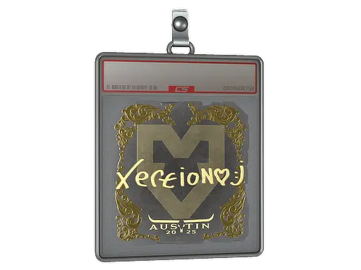 Sticker Slab | xertioN (Gold) | Austin 2025