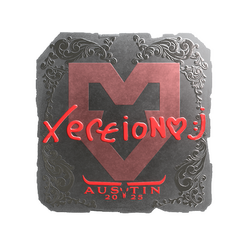 Sticker | xertioN (Foil) | Austin 2025