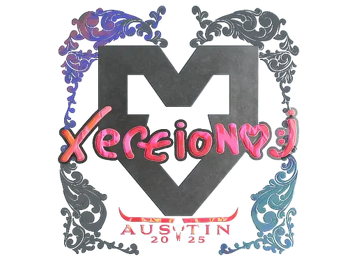 Sticker | xertioN (Holo) | Austin 2025