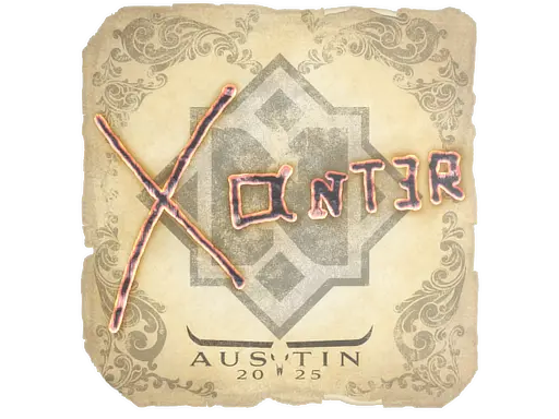 Sticker | Xant3r | Austin 2025
