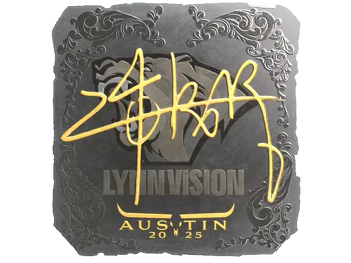 Sticker | z4KR (Foil) | Austin 2025
