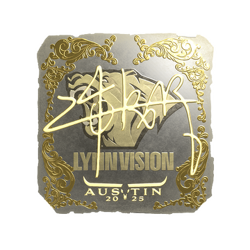 Sticker | z4KR (Gold) | Austin 2025