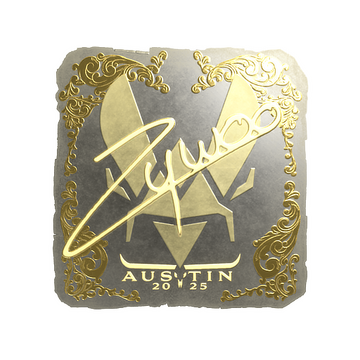 Sticker | ZywOo (Gold) | Austin 2025