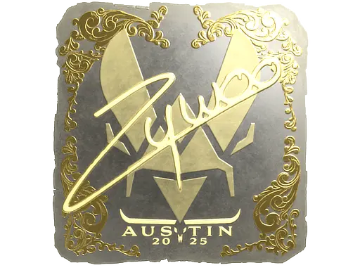 Sticker | ZywOo (Gold) | Austin 2025