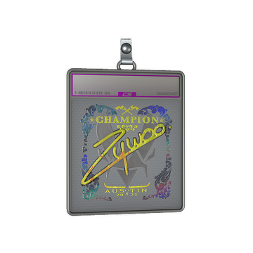 Sticker Slab | ZywOo (Holo, Champion) | Austin 2025