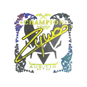 Sticker | ZywOo (Holo, Champion) | Austin 2025
